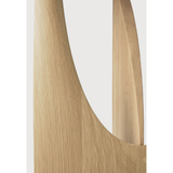 Geometric Side Table in Oak