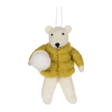 Puffy Coat Animal Ornament