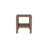 Wiley Side Table in Vintage Brown