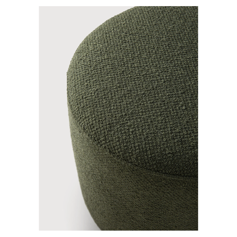 Barrow Pouf in Pine Green