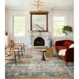 Margot Rug in Terracotta/Lagoon