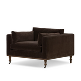 Harlin Chair in Surrey Cocoa