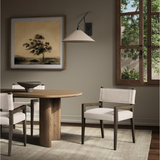 Ferris Armchair in in Nomad Snow