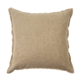 Selena Linen Cushion - Beige