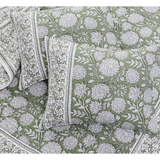 Adare Sage Quilt Set King