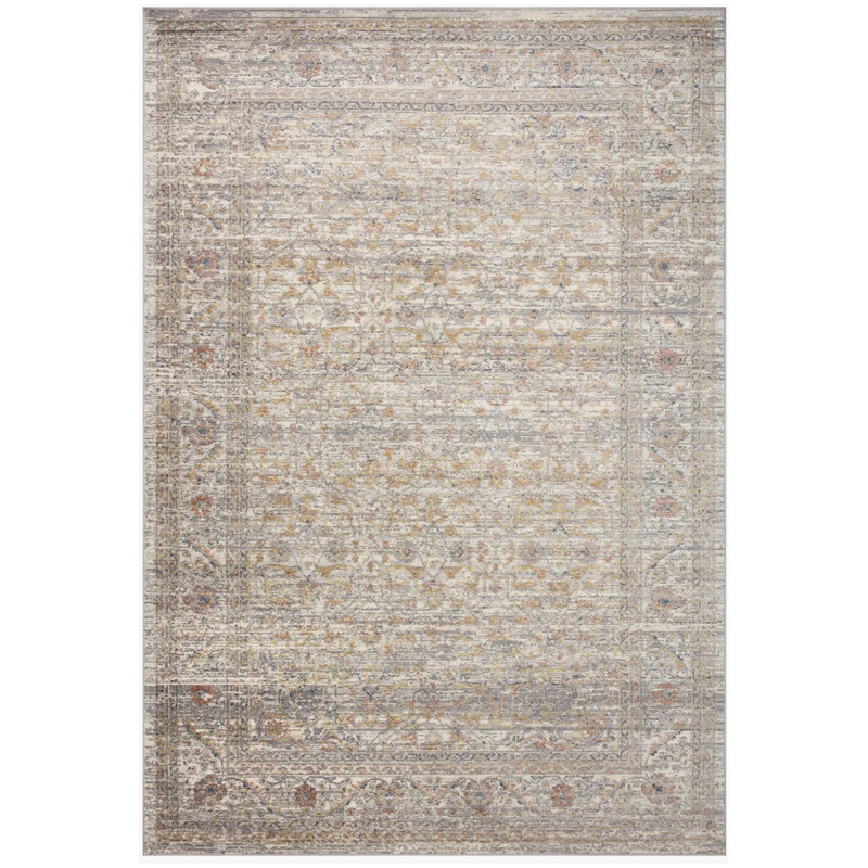 Indra Rug in Stone/Multi