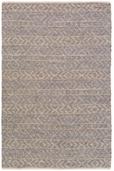 Ingrid - Dark Blue and Taupe