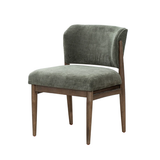 Athens Dining Chair in Olive Chenille