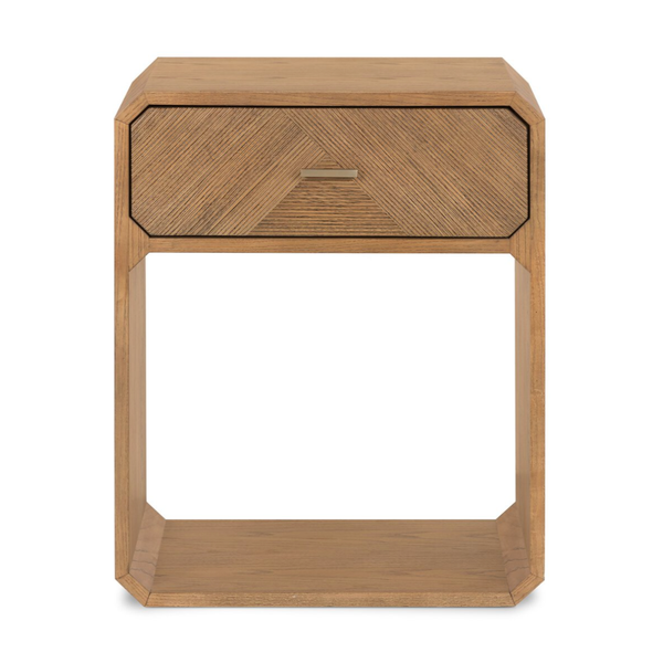 Caspian Nightstand in Natural Ash Veneer