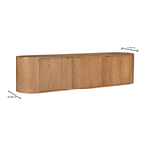 Theo Media Console in Natural