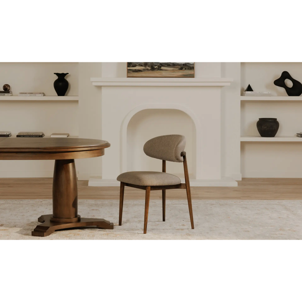 Ellie Dining Chair in Light Brown