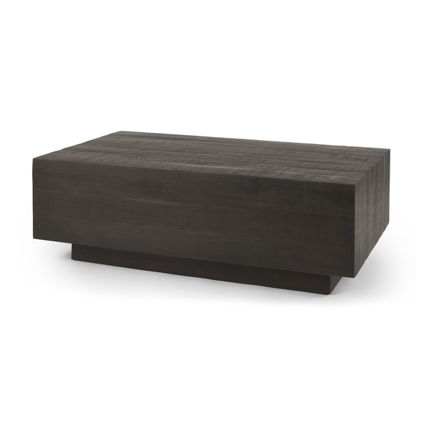 Hayden Rectangular Coffee Table in Dark