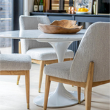Fawcett Dining Chair in Taupe Boucle
