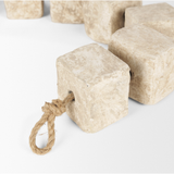 Mala Beige Cube Garland