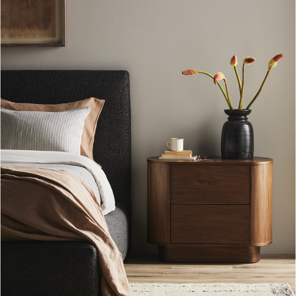 Paden Nightstand in Brown Acacia