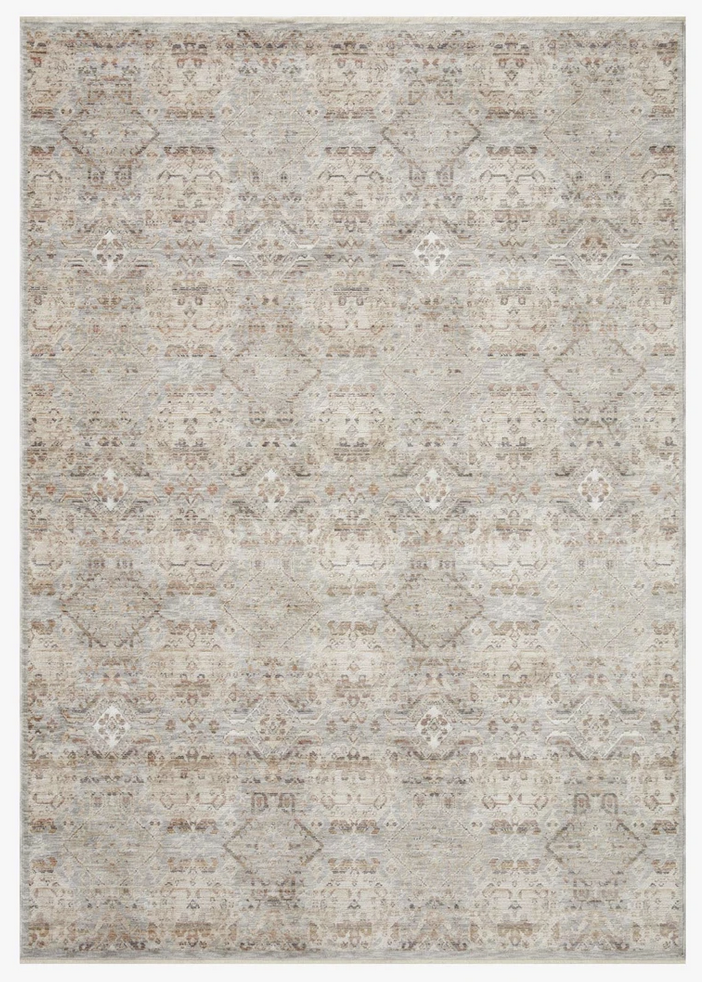 Zuma Area Rug - Silver and Multi