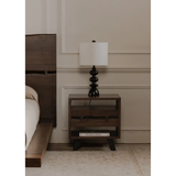 Madagascar Nightstand in Dark Brown
