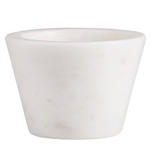 Marble Pinch Pot - White