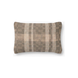 Bea Cushion in Charcoal / Natural