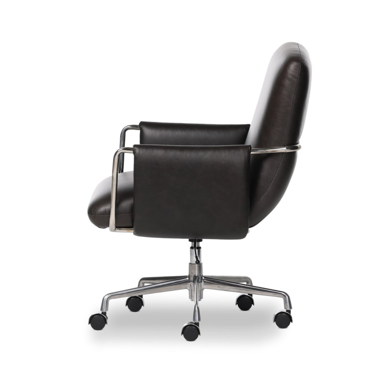 Sherman Lowback Desk Chair in Sonoma Black