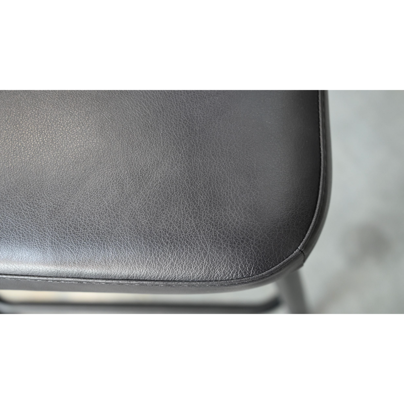 Stretto Counter Stool in Pitch Black