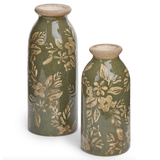 Olive Green Vase
