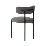 Cleo Dining Chair in Brown Boucle