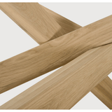 Mikado Round Coffee Table in Oak