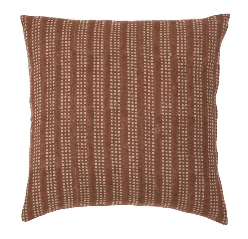 Alpine Cushion - Saffron on Natural
