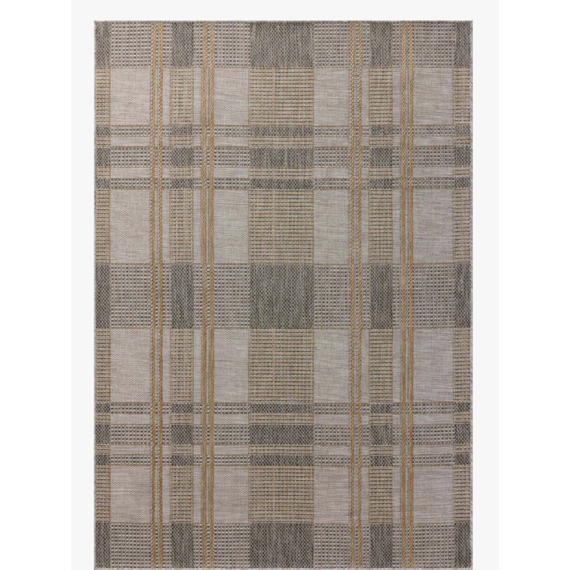 Birch Rug in Bone / Gold