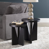 Nadette Nesting Tables | Black