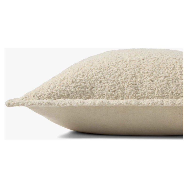 Kana Cushion in Natural/Charcoal