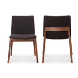 Deco Dining Chair Black Set Of Two