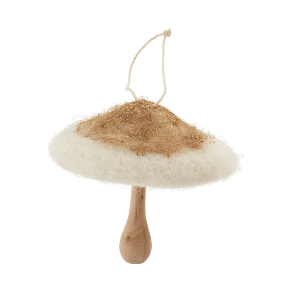 Felt Mushroom Ornament