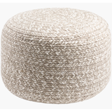 Entwined Pouf in Natural