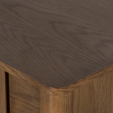 Pollard Media Console in Tan Oak