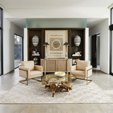 Tambour Cabinet - Natural Wash
