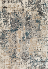 Pune Area Rug- Tan/Charcoal/Beige