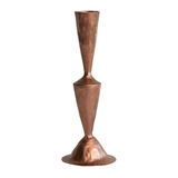 Cast Iron Taper Holder in Copper