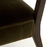 Gary Club Chair in Surrey Olive
