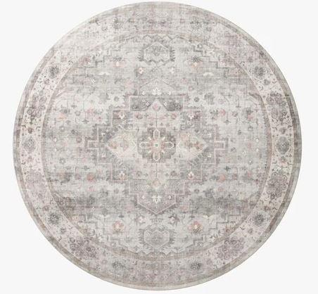 Heidi Rug Collection- Dove/Blush