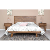 Gia 1 Drawer Nightstand in Warm Pecan