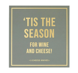 Festive Cheese Knives Gift Set