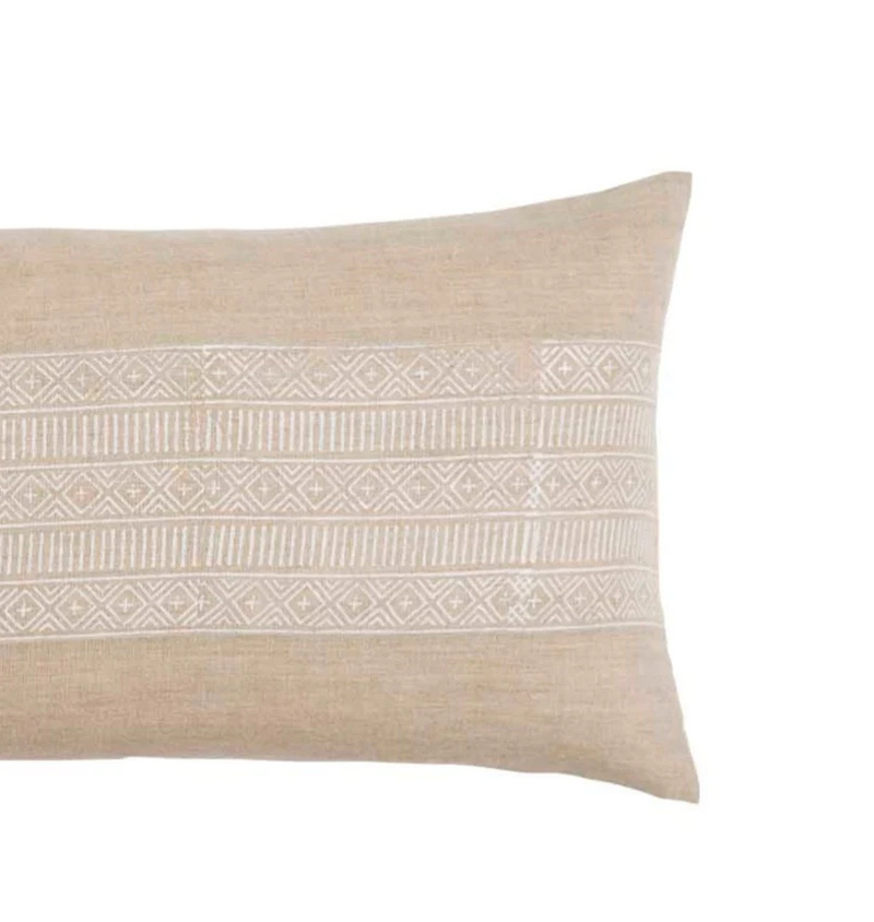 Rosa Block Print Cushion