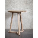 Tripod Side Table in Oak