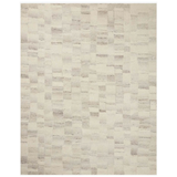 Rocky Rug in Ivory/Silver