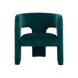 Isidore Chair in Meg Teal