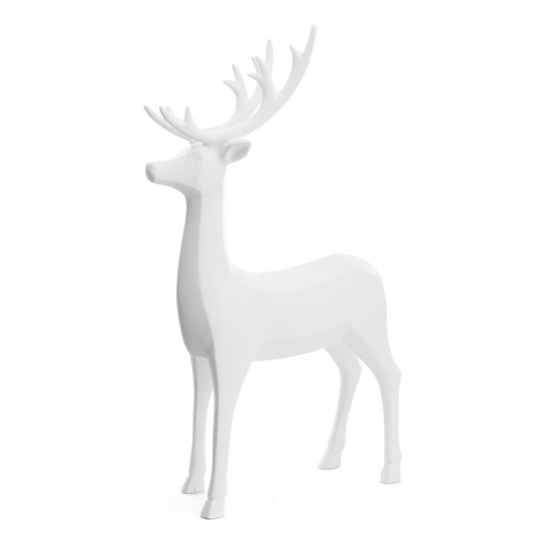 White Standing Deer