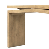 Matthes Console Table in Worn Oak - 60"