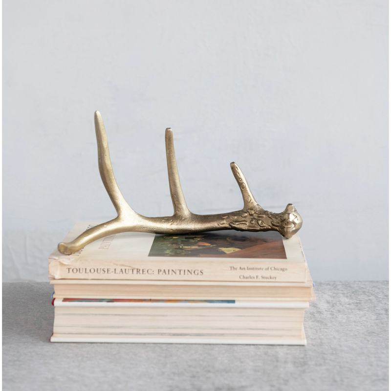 Antler Decor in Gold